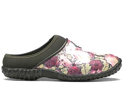 Image of Muck Boot Muckster II Clog in Green Print - UK 3