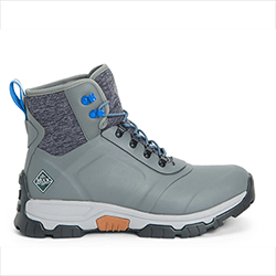 Image of Muck Boot Men's Apex Lace up Short Boots - Grey