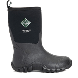 Image of Muck Boot Edgewater Classic Mid Boot in Black - UK 7