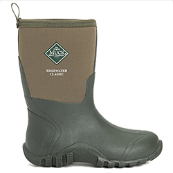 Image of Muck Boot Edgewater Classic Mid Boot in Moss Green