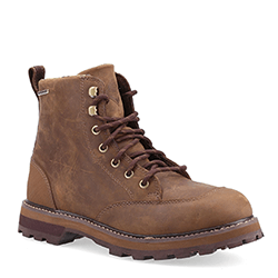 Small Image of Muck Boot Men's Foreman Leather Boots in Brown - UK 10