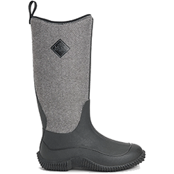 Image of Muck Boots Black W/ Fuzzy Herringbone Hale - UK Size 9