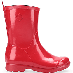 Image of Muck Boot Kids' Bergen Wellies in Red - UK Junior 11