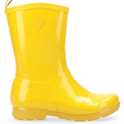 Image of Muck Boot Kids' Bergen Wellies in Yellow - UK Junior 11