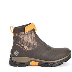 Image of Muck Boot Men's Apex Zip Short Boots in Mossy Oak