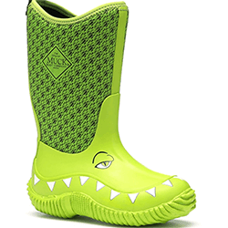 Image of Muck Boot Kids Hale Tall Wellies in Green - UK 11