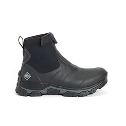 Image of Muck Boot Men's Apex Zip Short Boots in Black