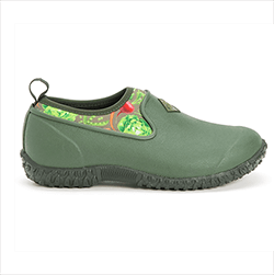 Image of Muck Boot Women's Muckster Low Shoe in Green Print