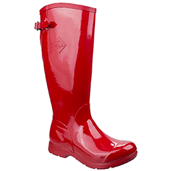 Image of Muck Boot Women's Tall Bergen Boots in Red