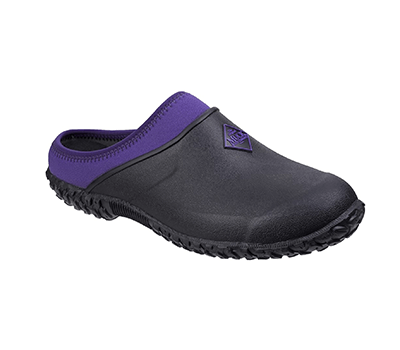 Image of Muck Boot Women's Muckster II Clog in Black/Purple