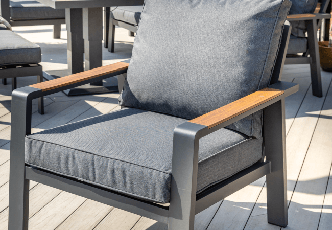 Image of Hartman Asher Lounge Chair Matt Xerix/Grey Harris