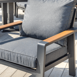 Image of Hartman Asher Lounge Chair Matt Xerix/Grey Harris