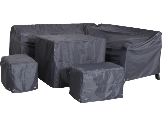 Image of Hartman Asher Square Casual Dining Set Covers