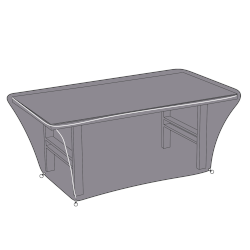 Small Image of Hartman Somerton Rectangular Casual Table - Medium Cover