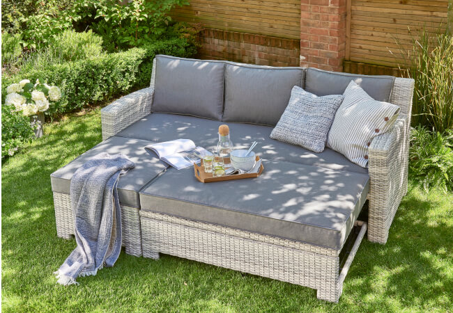 Image of Norfolk Leisure Oxborough Sofa Daybed in Grey