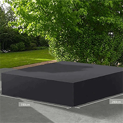 Image of LIFE Cover 46  - Mallorca / Timber Sofa Lounge Set Cover