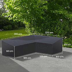 Image of LIFE Timber Corner Sofa Cover: Left Extension Configuration - LIFE Cover 05