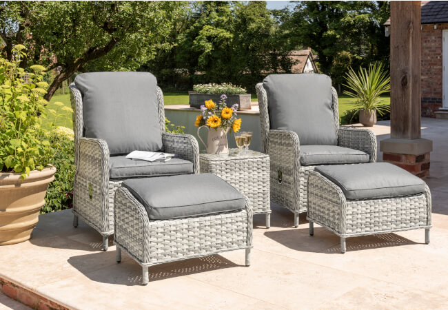 Image of Wroxham Flexible Relax Set - Grey