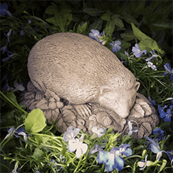 Image of Hedgehog Stone Ornament