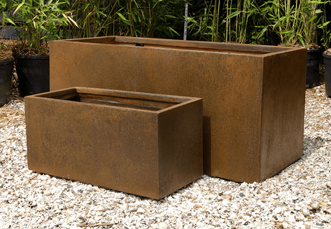 Image of Rago 100cm Corten Effect Trough
