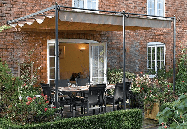 Image of Rowlinson St Tropez Aluminium Canopy / Sunshade