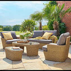 Small Image of Alexander Rose Palermo Luxury Lounge Set