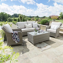 Small Image of Kettler Charlbury Sofa Lounge Set with Signature Cushions