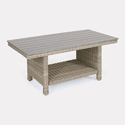 Small Image of Kettler Palma Coffee Table in Oyster
