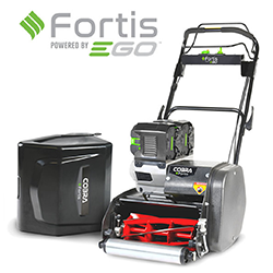 Small Image of Cobra Fortis 35cm LI-ION Cylinder Mower with Battery