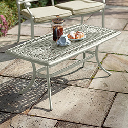 Image of Hartman Amalfi Rectangular Coffee Table in Maize