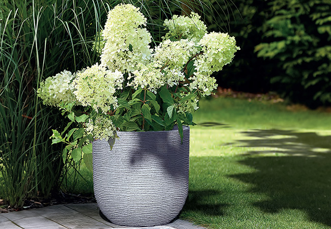 Image of Stewart Arava 44cm Garden Planter - Alpine Grey