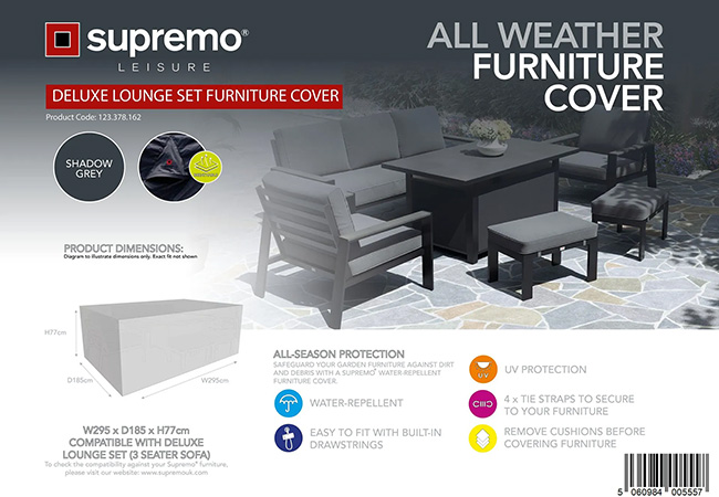 Image of Supremo Lounge Dining Set Furniture Cover