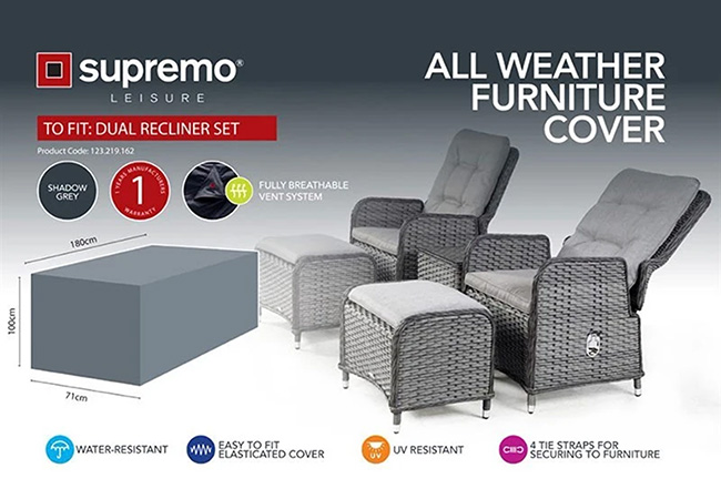 Image of Supremo Recliner Set Furniture Cover	
