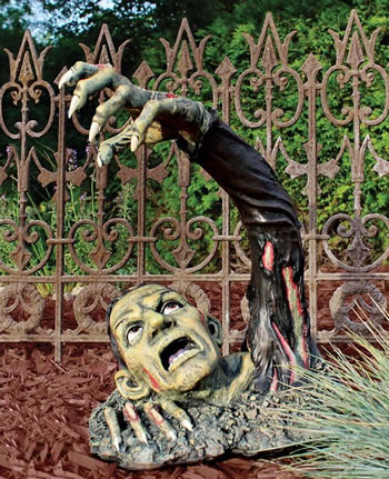 Image of Outbreak of the Undead Zombie Resin Ornament