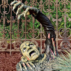 Image of Outbreak of the Undead Zombie Resin Ornament