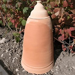 Image of 50cm Terracotta Rhubarb Forcer / Clay Cloche