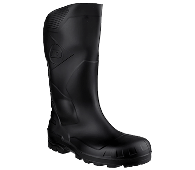 Image of Dunlop Devon Full Safety Wellington - Black - UK 4