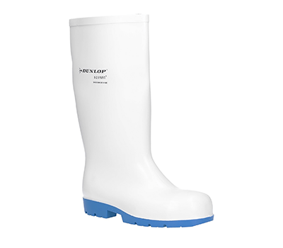 Image of Dunlop Acifort Classic Plus Wellingtons in White - UK 3