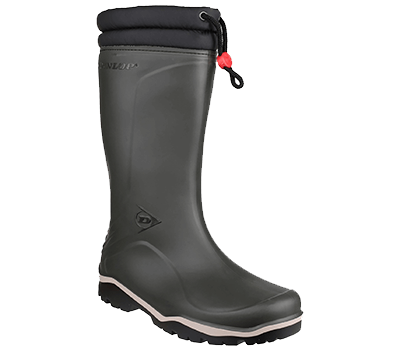 Image of Dunlop Blizzard Wellington Boots in Green