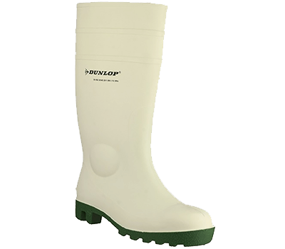 Image of Dunlop Protomastor Safety Wellington - White - UK 6.5