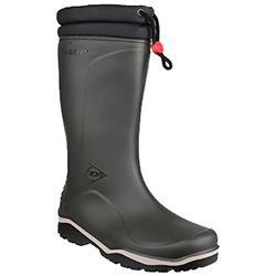 Image of Dunlop Blizzard Wellington Boots in Green - UK 4