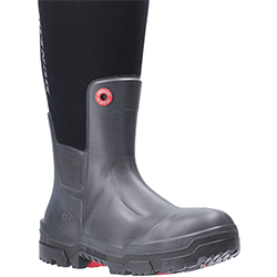 Image of Dunlop Snugboot Pioneer Wellington Boot in Black - UK 4