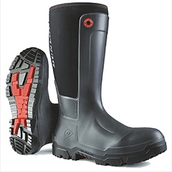 Image of Dunlop Snugboot Workpro Wellington Boot in Black - UK 4
