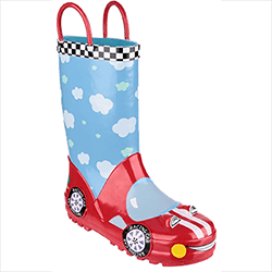 Image of Cotswold Kids Puddle Waterproof Pull On Boot - Racer - UK 10.5