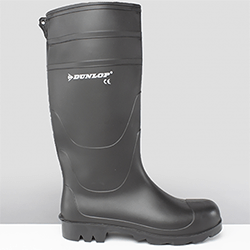 Small Image of Dunlop Universal Wellington - Black - UK 12