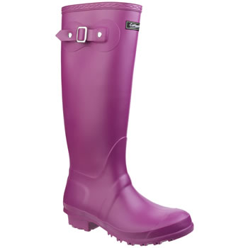 Image of Cotswold Sandringham Ladie's Wellington Boots - Berry