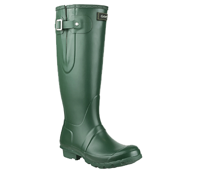 Image of Cotswold Windsor Tall Wellington Boot - Green - UK 9